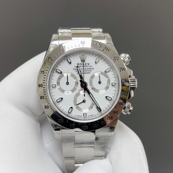 Rolex Cosmograph Daytona, steel model with white dial, M126500LN-0001