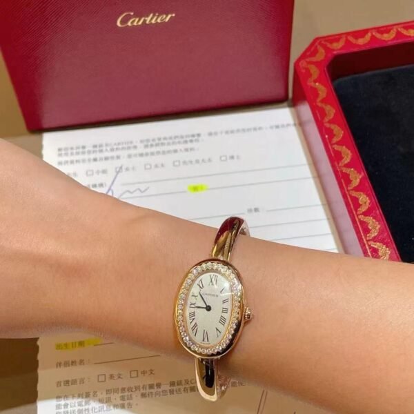 Cartier Baignoire Collection, Fully Diamond-Set, WGBA0020